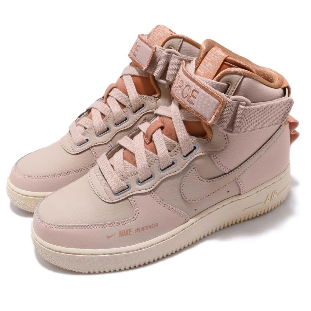 Nike Air Force 1 High Utility Beige / Pink